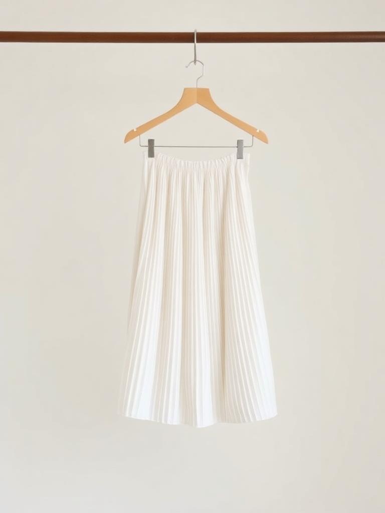 Saia Plissada Midi — COS